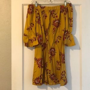 Cute off the shoulder NEW WITH TAGS dress